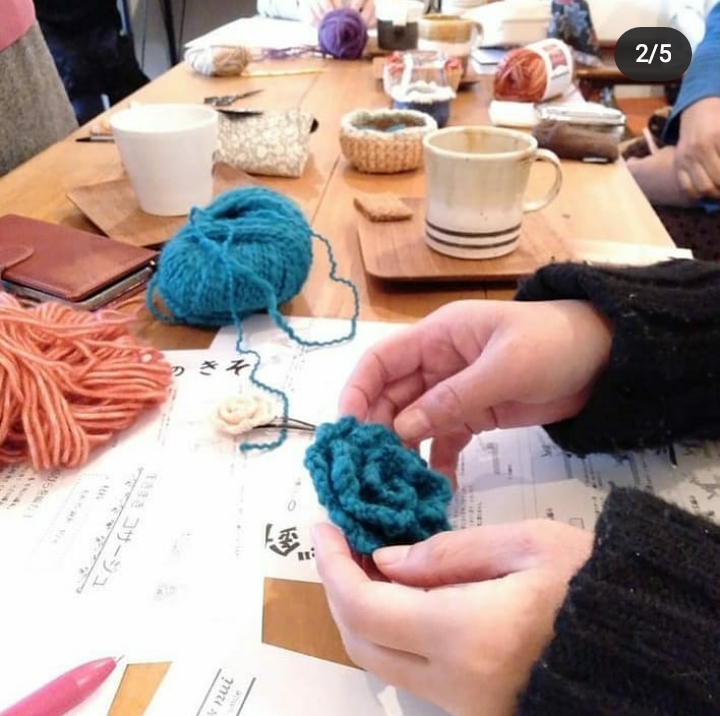 1/21『編みあみサロン』 ~定期開催中~